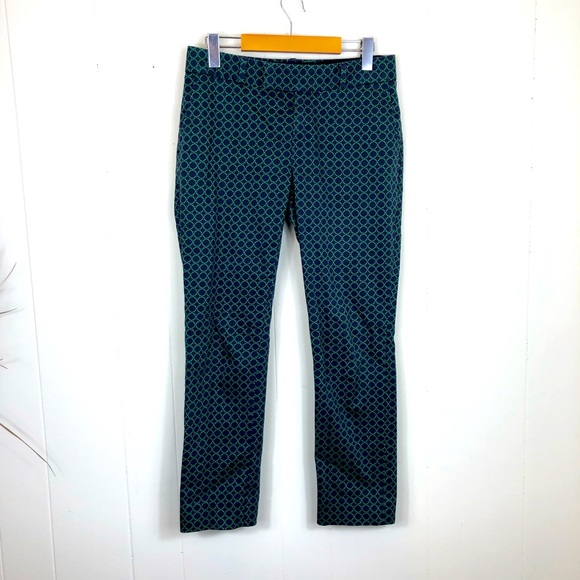 Banana Republic Blue/Green Dress Pants Sz 0 - Picture 1 of 10